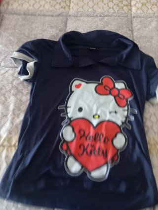 Conjunto Hello Kitty Camiseta y Pantalón Rojo