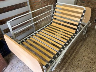 Cama articulada motorizada clínica con somier