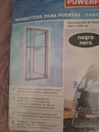Mosquitera para puertas nueva