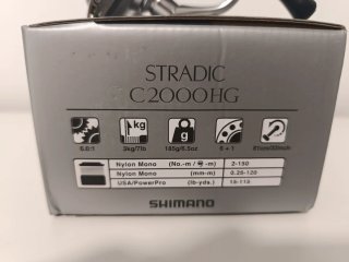 NUEVO! Carrete Shimano Stradic C2000HG