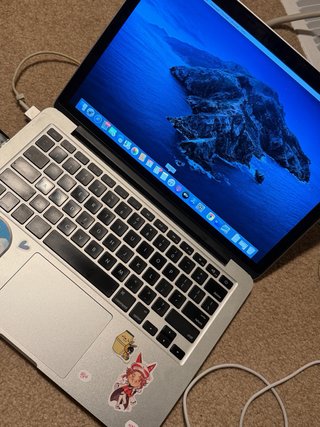 MacBook Pro 13 Argento. Fine 2012