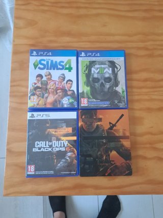 Juegos PS4/PS5: Sims 4, Call of Duty