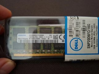Lote de 6 RAM Dell DDR3 16GB ECC