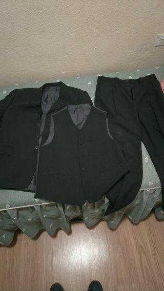 Traje de caballero 3 piezas Talla L