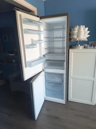 Frigorífico Combi No Frost, Inox (buen estado)