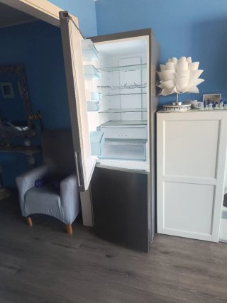 Frigorífico Combi No Frost, Inox (buen estado)