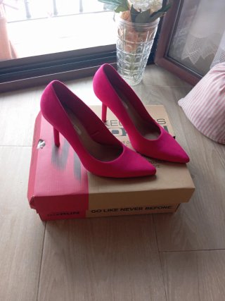 Zapatos de tacón Letties fucsia talla 37