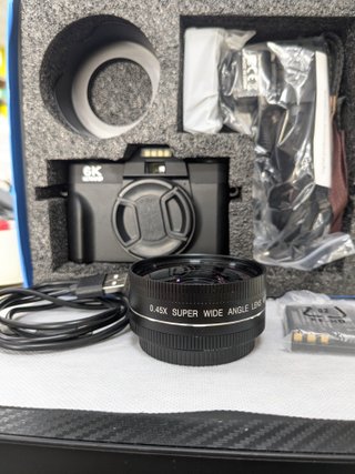Cámara Digital 6K Ultra HD