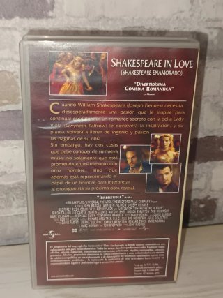 DVD Shakespeare in Love (Ganadora Oscar)