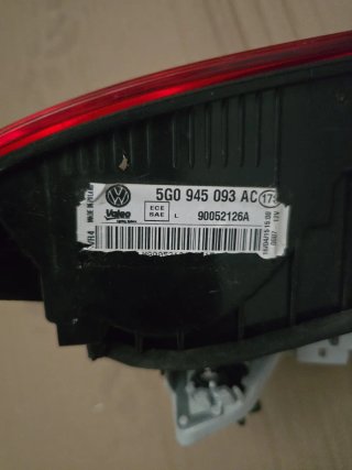 Piloto  trasero Izquierdo Golf 7 (2015)