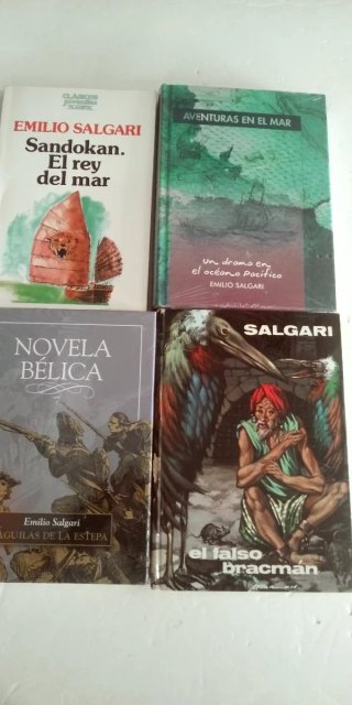 Lote 13 Libros de Emilio Salgari