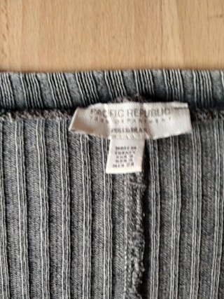 Jersey Pull Corto Gris Talla S