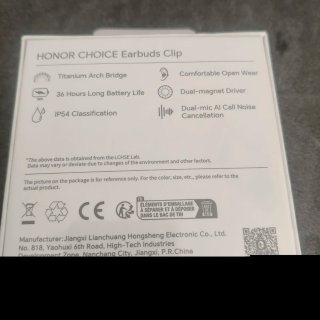 Honor Earbuds Clip Grises
