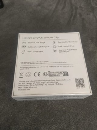Honor Earbuds Clip Grises