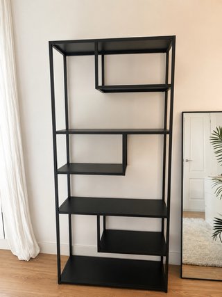 Estantería Metálica Negra