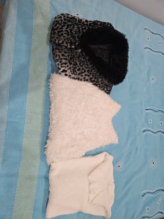Conjunto 3 prendas: Chaqueta pelo, suéter