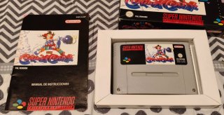 Kid Klown in Crazy Chase Super Nintendo