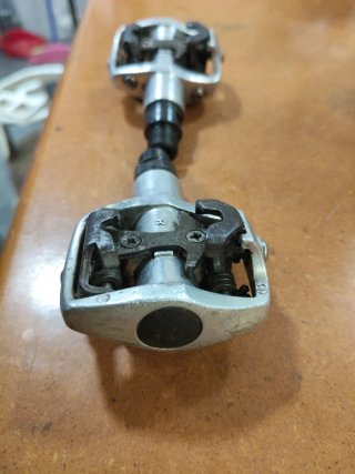 Pedales automáticos bicicleta