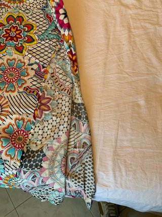 Vestito Desigual Lungo con Spacco
