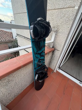 Tabla Snow Santa Cruz + Fijaciones Union