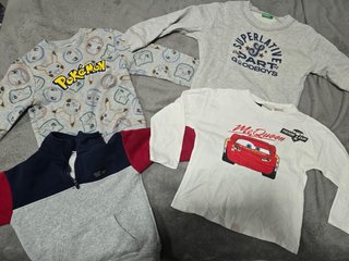 Lote Ropa Niño Pokémon, Cars, Benetton