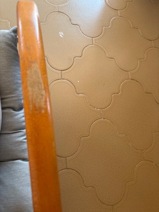 Dolce culla in rattan e legno Thone
