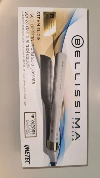 Plancha de pelo a vapor Bellissima Steam Elixir