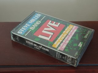 The Steve Miller Band "Live!" Cassete Audio