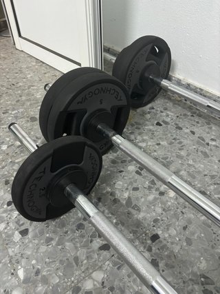 Kit Barras Technogym 10 hasta 32,5kg