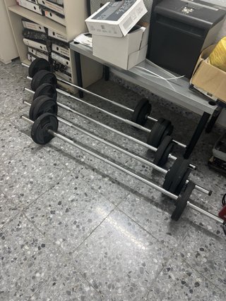 Kit Barras Technogym 10 hasta 32,5kg
