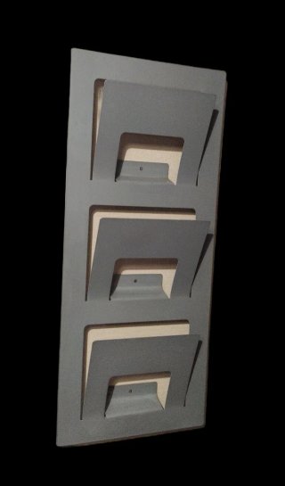 Revistero Metálico Ikea Gris