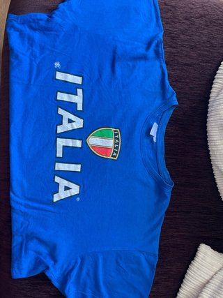 Camiseta Italia Azul