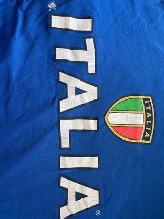 Camiseta Italia Azul