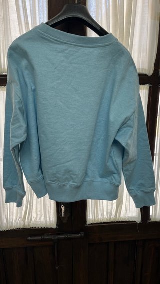 Sudadera Celeste Estampado Frente Talla Única