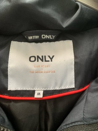 Anorak ONLY señora azul oscuro