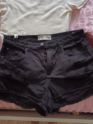 Lote Ropa Mujer Talla 42 Beige y Negro