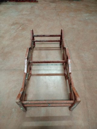 Soporte durmiente para dos barricas de 225L