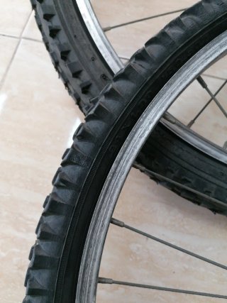 Juego Ruedas Bicicleta 24