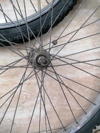 Juego Ruedas Bicicleta 24