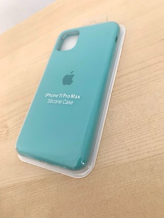 Custodia iPhone 11 Pro Max Turchese verde-azzurro