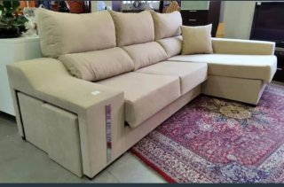✅Sofá chaiselongue sofa cama con envió y montaje