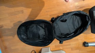 Bolsa portaequipajes negra