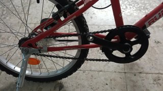 Bicicleta infantil RUNFIT roja