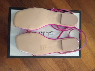 Sandali Sebastian Rosa con Strass