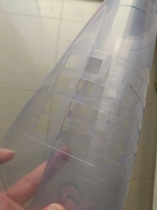 Vasi da fiori in plastica marroni