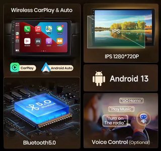 Pantalla CarPlay Renault Master Nissan NV 400 Opel