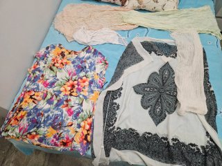 Blusones y pañuelos playeros