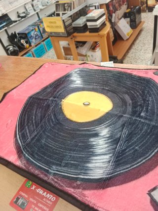 FELPUDO TOCADISCOS VINILO 60X40 SIN USAR