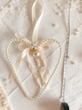 Cuore di perle stile shabby chic