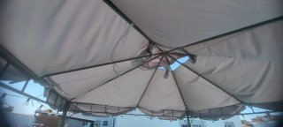 Carpa de jardín 3 x 3